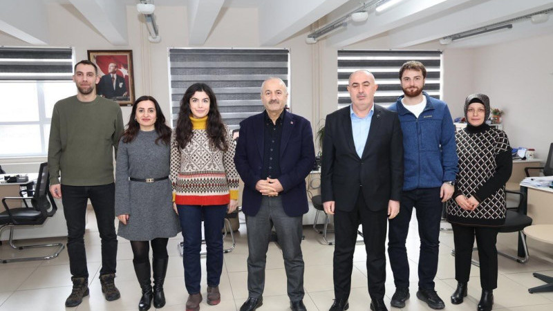 Başkan Büyükgöz’den belediye birimlerine ziyaret