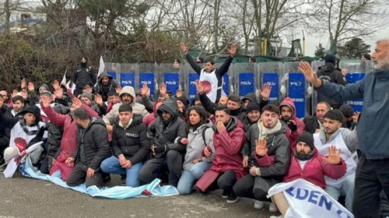 Patronları Özilhan’ın evinin önünde gözaltına alınan Migros depo işçileri serbest bırakıldı