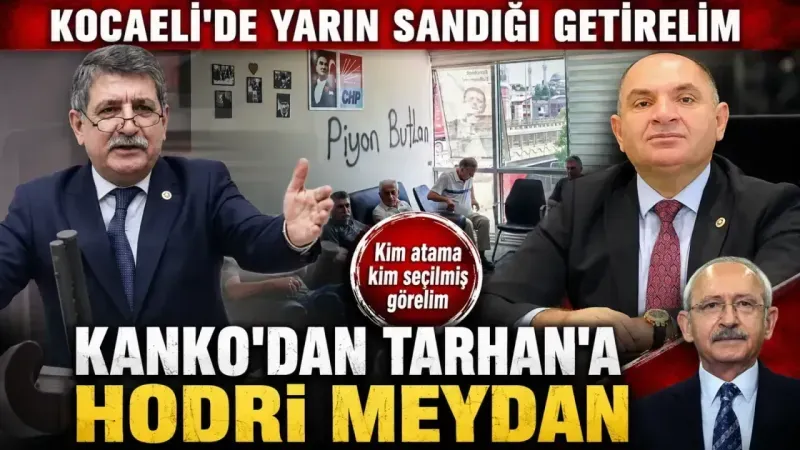 CHP Kocaeli'de kılıçlar kınından çıktı!
